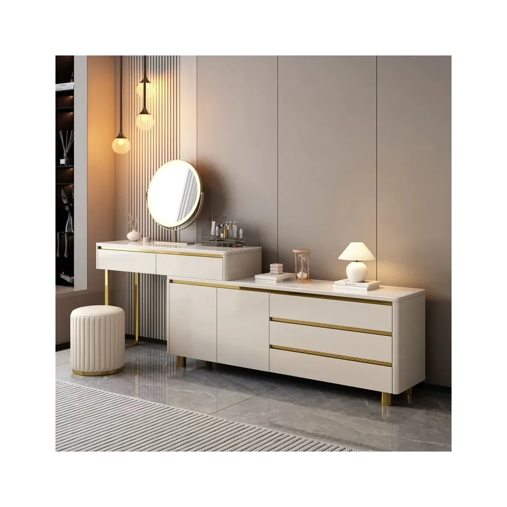 Elegant dressing table, strong wood, suitable for every style