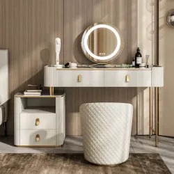Luxury Italian-Style Stone Vanity Table