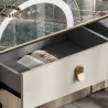 Luxury Italian-Style Stone Vanity Table