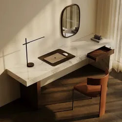 New Italian design marble dressing table