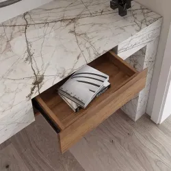 New Italian design marble dressing table
