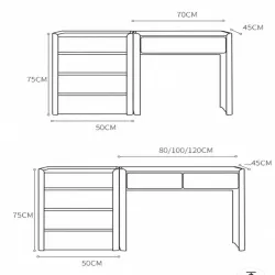 Luxury dressing table