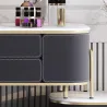 Small luxury bay window dressing table