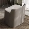High-end solid wood dressing table with foldable bedside