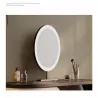 Luxury dressing table with built-in stone cabinet