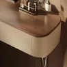 Corner dressing table combines the design of a high-end luxury bedroom dressing table