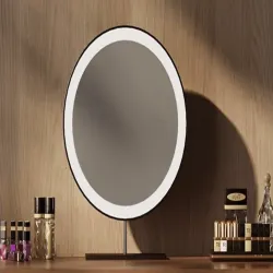 Corner dressing table combines the design of a high-end luxury bedroom dressing table