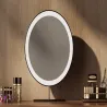 Corner dressing table combines the design of a high-end luxury bedroom dressing table
