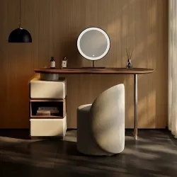 New style dressing table, luxurious, bright, simple and modern bedroom