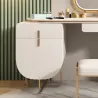 Dressing table made from wood in an elegant style