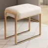 Dressing table made from wood in an elegant style