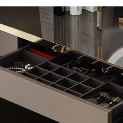 Dressing Table: โต๊ะเครื่องแป้ง 6 ลิ้นชัก มีช่องใส่เครื่องประดับ