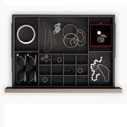 Dressing Table: โต๊ะเครื่องแป้ง 6 ลิ้นชัก มีช่องใส่เครื่องประดับ