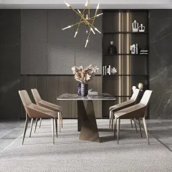 Lumia Stone Dining Table