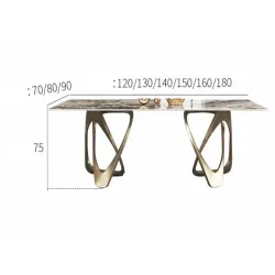 Moderna Stone Dining Table