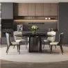 Stone dining table