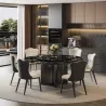 Stone dining table