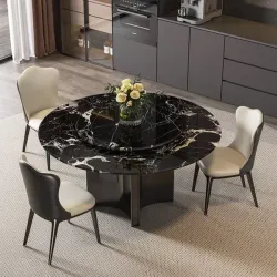 Stone dining table