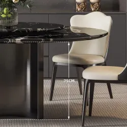 Stone dining table