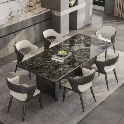 Marble dining table