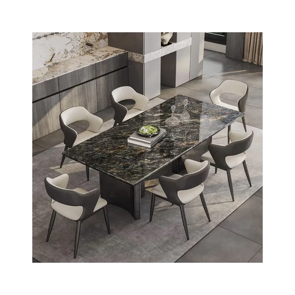 Marble dining table