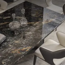 Marble dining table