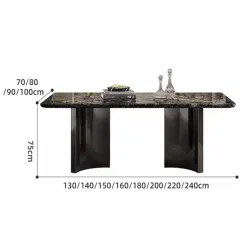 Marble dining table