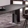 Solid wood dining table