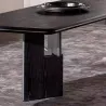 Solid wood dining table