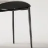 Italian minimalist dining table chair