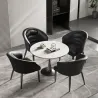 Lightweight Italian dining chair