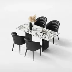 Lightweight Italian dining chair