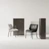 Modern Italian Leather Dining Chair