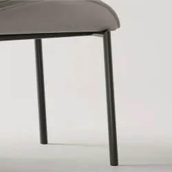 Modern Italian Leather Dining Chair