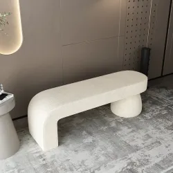 Custom Nordic Luxury Bench
