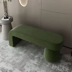 Custom Nordic Luxury Bench