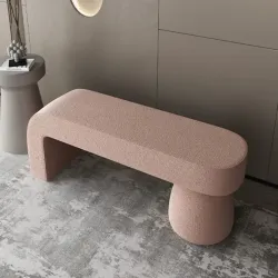 Custom Nordic Luxury Bench