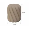 Sheep Leather Round Ottoman