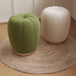 Designer Low Stool for Entryway & Living Room