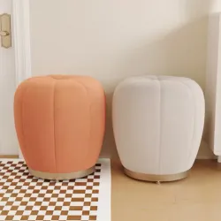 Designer Low Stool for Entryway & Living Room