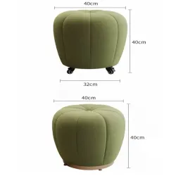 Designer Low Stool for Entryway & Living Room
