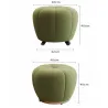 Designer Low Stool for Entryway & Living Room