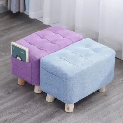 Linen Lounge Chair