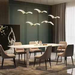 Seagull Soar Nordic Chandelier