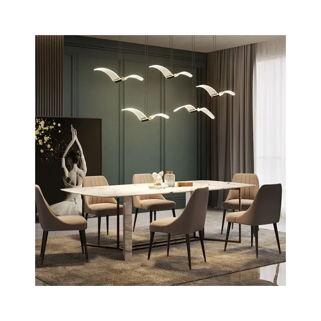 Seagull Soar Nordic Chandelier