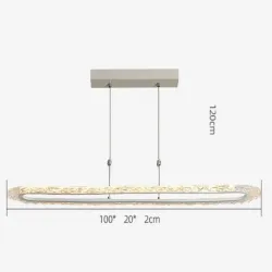 Modern Crystal Dining Chandelier
