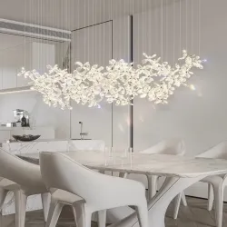 Luce d’Arte – Italian Luxury Crystal Chandelier & Floral Table Lamps