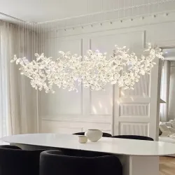 Luce d’Arte – Italian Luxury Crystal Chandelier & Floral Table Lamps