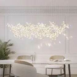Luce d’Arte – Italian Luxury Crystal Chandelier & Floral Table Lamps
