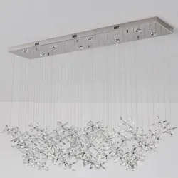 Luce d’Arte – Italian Luxury Crystal Chandelier & Floral Table Lamps